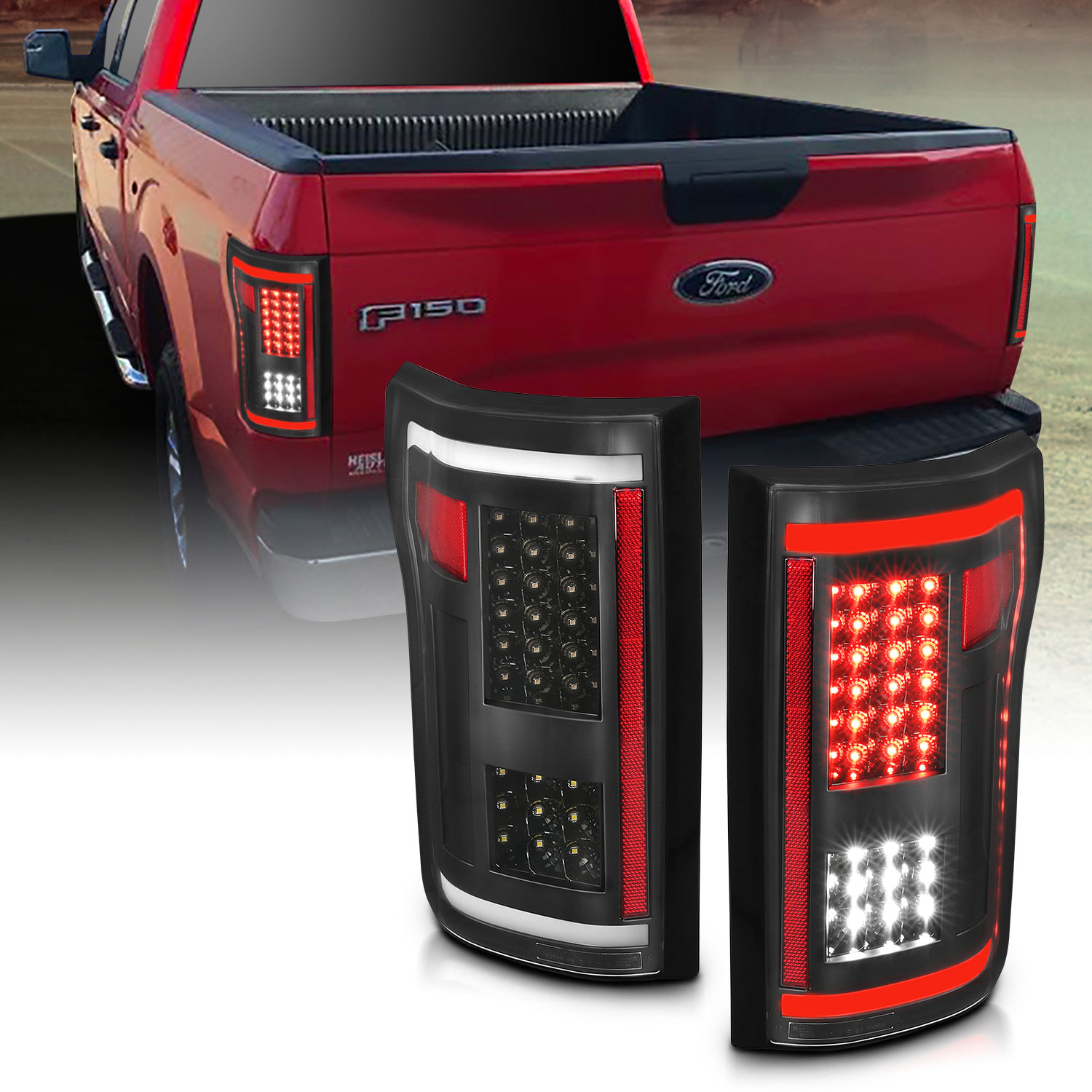 Spyder Auto Tail Light Set