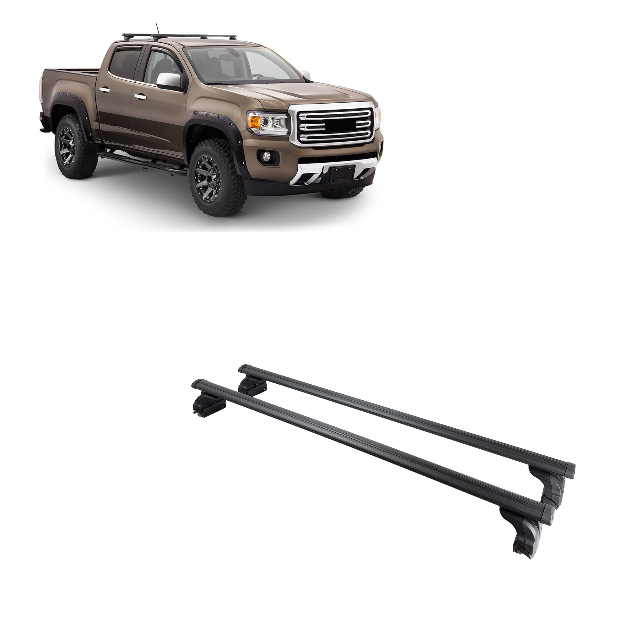 Black Horse Off Road Traveler Cross Bar Black Aluminum TR52BK TR52BK